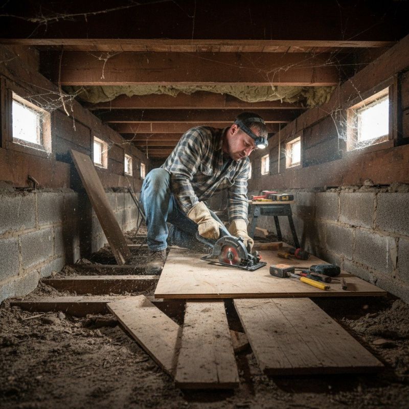Basement Floor Sawing