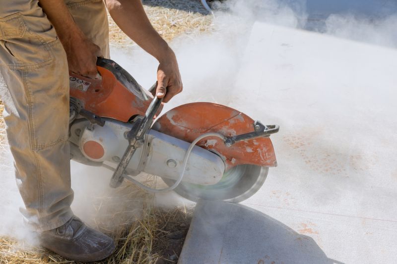 Sidewalk Cutting
